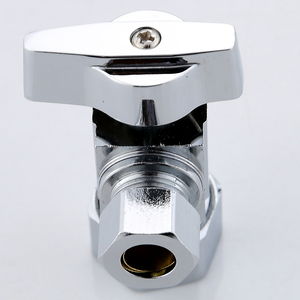 3-cách 1/2 fip x 3/8 nén x 3/8 nén đa biến ổ cắm kép góc dừng nước vòi toielt tắt van - Product Image 4