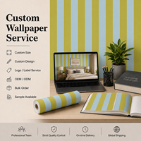 Papier peint en toile PVC mat imperméable à rayures verticales modernes pour la décoration de la maison, à coller et à décoller