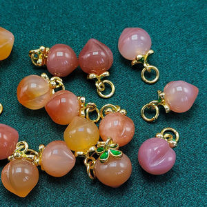 <span class=keywords><strong>จ</strong></span>ี้เมล็ดบัวอาเกตธรรมชาติหลากสี ราคาพิเศษ สำหรับทำสร้อยคอ งานประดิษฐ์เครื่องประดับ DIY - Product Image 2