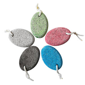 Piedra Pómez Natural de Doble Cara para Exfoliar los Pies, Masaje de Baño con Orificios, Producto de Grado Médico No Metálico - Product Image 3