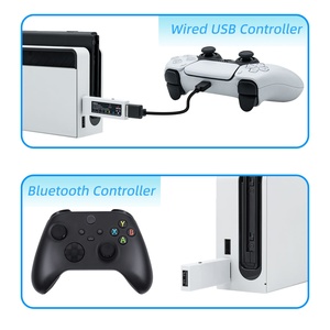 Mayflash MAGIC-X อะแดปเตอร์ไร้สาย,สำหรับ Xbox Series BT แปลง USB สำหรับ Nintendo Switch สำหรับอบไอน้ำสำหรับ PS5ควบคุมสำหรับ Windows
