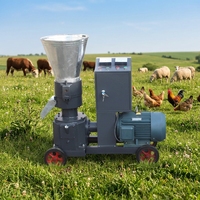 Nouvelle machine à granulés d'aliments pour volailles, moutons et bovins, 4 mm, productivité élevée 600 kg/h, 220V/380V