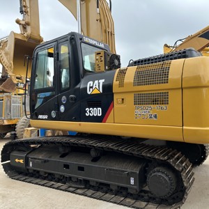 Excavatrice Caterpillar 330D d'occasion, faible nombre d'heures de fonctionnement, peinture d'origine, état propre, force de creusement puissante, bien entretenue - Product Image 5