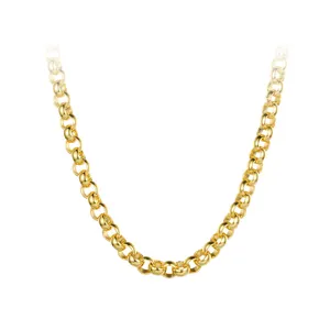 Wide Ring Chain Necklace Accessories For Gift Party High Quality 18K Gold Plated Stainless Steel P203113