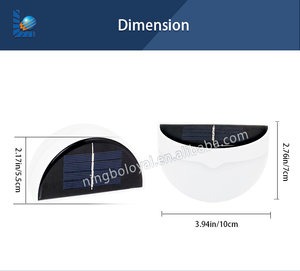 LED blanc imperméable de décoration de paysage de jardin <span class=keywords><strong>terrasse</strong></span> extérieure lumière solaire - Product Image 5
