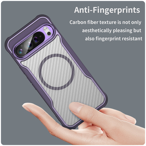 Translucent Carbon <strong>Fiber</strong> Magnetic Phone case Suitable for <strong>Google</strong> Pixel 9 Pro XL Phone case for <strong>Google</strong> Pixel 9 - Product Image 6