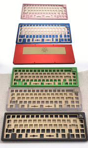 تصميم لوحة المفاتيح المخصصة CNC 60%. Bakeneko من الألمونيوم/البولي كربونات من الشركة المصنعة للوحة المفاتيح - Product Image 4