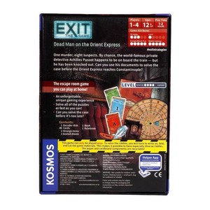 Impression couleur personnalisée du jeu <span class=keywords><strong>de</strong></span> cartes EXIT GAME, jeu d'évasion familial - Product Image 4