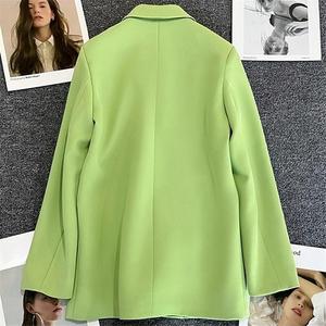 Nouveau Manteau Élégant pour Femme, Coupe Slim, Manches Longues, Boutonné, Grande Taille, Idéal pour le Bureau - Product Image 5