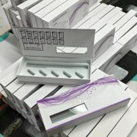 Boîte de rangement pliable en papier avec impression personnalisée, emballage rigide pour stylos avec insert en mousse pour kit