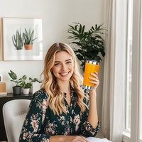 Embody 008 Tasse à bière 16 OZ en acier inoxydable, gourde isotherme sous vide avec couvercle, isolation thermique de 6 à 12 heures, bouteille d'eau portable pour l'extérieur