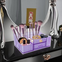Boîte polyvalente personnalisée de haute qualité organisateur de bureau populaire pour le stockage cosmétique de pinceaux de maquillage