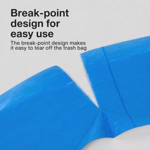 Sacs à déjections canines en plastique de haute qualité, parfumés, avec logo personnalisé, étanches, vente en gros, pour promenades avec chien - Product Image 2