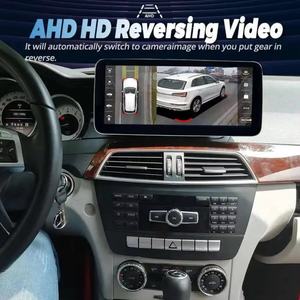 Autoradio pour Mercedes Benz Classe C C200 GLC C180 C220 C300 2019, écran 12,8 pouces, Android, stéréo multimédia, GPS, navigation, Carplay, BT - Product Image 3