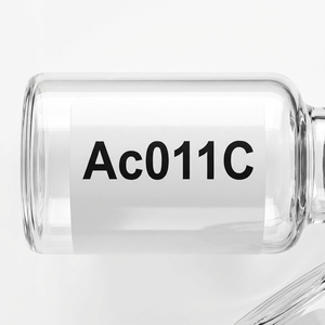 Custom High Transparency 10ml Glass Vial <b>Labels</b> Glossy White Stickers Professional Skincare <b>Packaging</b> - Product Image 5