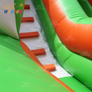 Parcours d'obstacles gonflable commercial WINSUN de qualité supérieure, 5 000 m², <span class=keywords><strong>triple</strong></span> piste, château gonflable pour enfants - Product Image 5