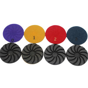 Disco Abrasivo Redondo de Alta Dureza de 80 mm, Resina y <span class=keywords><strong>Esmeril</strong></span> para Pulir Hormigón y Piedra - Product Image 1