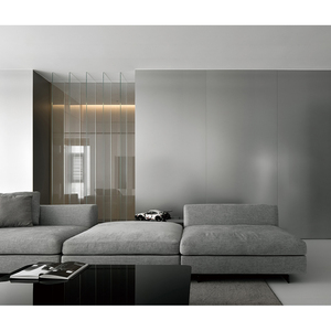 High <b>End</b> Custom Made Villa Furniture Luxury Penthouse Leather Sofa Dining <b>Bed</b> Cabinet - Product Image 6