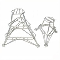 Escalera de Aluminio Multinivel para Recolección en Huertos, Diseño de Trípode, Estable y Antideslizante, para Podar en Jardines Exteriores