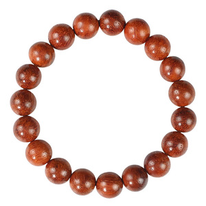 Rosewood <b>Bracelet</b> 19mm Wooden Beads Unisex Everyday Wear Cultural Collectible Jewelry - Product Image 5
