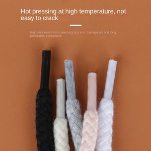 LANCEMAKER MM57 <span class=keywords><strong>Air</strong></span> Force-No. <span class=keywords><strong>AJ1</strong></span> Wu Dunksb Canvas Cashew Flower Cordón de Algodón y Cáñamo de 7mm para Zapatillas 80-160cm para Todas las Temporadas - Product Image 3