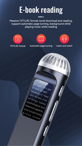 Professionnel 4GB-64GB petit enregistreur vocal activé Microphone annulation du bruit Audio <span class=keywords><strong>Dictaphone</strong></span> lecteur MP3 Protection de sécurité Q99 - Product Image 6