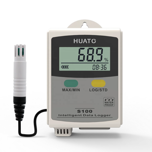 USB <strong>Temperature</strong> S100 <strong>Data</strong> <strong>Logger</strong> Sensor High-Precision Thermometer <strong>Data</strong> <strong>Logger</strong> Hygrometer - Product Image 1