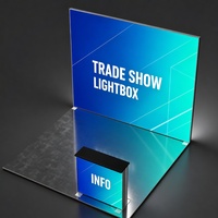 Stand de Exhibición Modular con Caja de Luz de Tamaño Personalizado YZ Display para Salón de Exposiciones