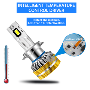 Phares LED haute luminosité 130W 30000LM 6000K pour <span class=keywords><strong>Audi</strong></span> A3 pour X5, compatibilité universelle, ampoules Canbus H7/H11/H4 - Product Image 4