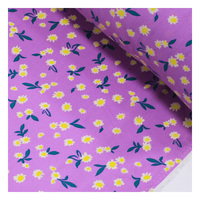 Tela Tejida Ligera de Rayón Viscosa con Estampado Floral para Vestidos y Blusas, Venta al Por Mayor Directa de Fábrica, MOQ 2000