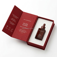 Caja de Regalo Rígida con Logotipo Personalizado Premium, Caja de Estilo Libro con Tapa Magnética Impresa para Perfumes y Esencias, Eleva la Imagen de la Marca en el Comercio Minorista