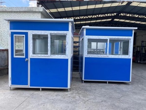 Caseta de Vigilancia Prefabricada de Ensamblaje Rápido, Pequeña, para Exteriores, para Control de Tráfico, Venta de Boletos de Estacionamiento, Caseta de Seguridad Portátil - Product Image 5