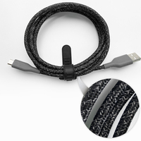 Kabel Data Spiral keriting, kabel pengisian kawat koil pegas Tipe C PD USB