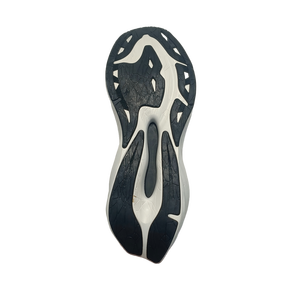 Suelas para Zapatos Deportivos de PU Ligeras, Antideslizantes, Personalizables y Cómodas para Hombre - Suelas Atléticas Blancas y Negras - Product Image 1
