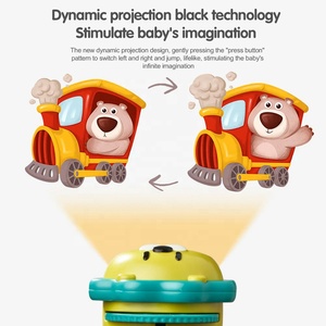 Projecteur torche Lion pour enfants, jouet d'éveil éducatif, apprentissage des histoires, torche lumineuse, projecteur de diapositives dynamiques, jouets torche - Product Image 3