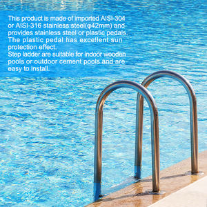 Échelle de <span class=keywords><strong>piscine</strong></span> à 3 marches Escabeau de pont - Product Image 3