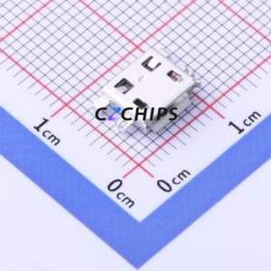 MC-109-4P80 USB Connector SMD Connector ( Connector Type: Micro-B )( Gender: Female )( Mounting Type: Sink Board ) - Product Image 1