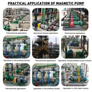 Bomba de Agua Centrífuga Magnética de Acero Inoxidable Resistente a Químicos, Bomba Magnética Eléctrica Química, Precio de Fábrica - Product Image 6