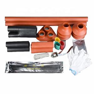 Flyron Tech NLSN 36KV Radyasyonlu Çapraz Bağlı PE Malzeme 3 Çekirdekli İç Mekan Kırmızı Isı Daralan Terminal Kiti (Kablo Bağlantısı için) - Product Image 2