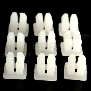 100pcs 5mm Fastener Clips <b>Door</b> <b>Trim</b> Panel Fender Bumper Rivet Retainer Universal for Car Auto - Product Image 1