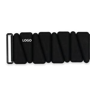 Poids de poignet réglables 2LB avec logo personnalisé, bracelets d'entraînement, poids de fitness en silicone portables pour poignets et chevilles pour femmes - Product Image 1
