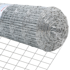15GA Galvanized Welded <b>Wire</b> <b>Mesh</b> Roll 60inch x 50FT 2in x 4in Opening for Outdoor Fence Protection - Product Image 1