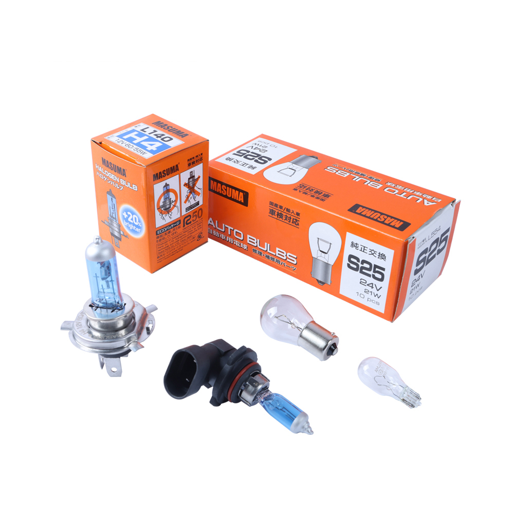 L522 MASUMA T20 12V5Wナチュラルホワイト500PCS自動車部品