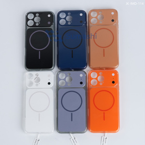 เคสโทรศัพท์ระบบชาร์จไร้สายระบบแม่เหล็กสำหรับ <span class=keywords><strong>iPhone</strong></span> 17air 16 <span class=keywords><strong>PRO</strong></span> <span class=keywords><strong>MAX</strong></span> 1514 13 12 XR TPU เคสโทรศัพท์มือถือแบบกำหนดเองกันกระแทก - Product Image 2