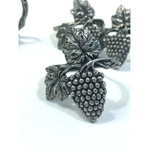 Top Selling Handmade Grape Design Metal <b>Napkin</b> <b>Ring</b> for Wedding Party in Bulk Rate From India - Product Image 5