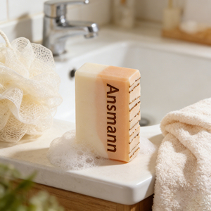 Jabón en Barra Natural Hecho a Mano <span class=keywords><strong>con</strong></span> Extracto de Papaya y Control de Grasa para Todo Tipo de Piel - Product Image 4