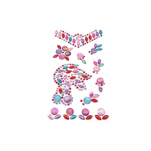 <span class=keywords><strong>Assortiment</strong></span> de tailles autocollantes Bling Rhinestone Craft Jewels Gem Diamond Sticker Colorful Différents modèles pour les décorations de fête - Product Image 3