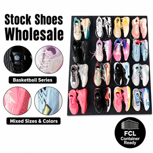 Chaussures de course antidérapantes en gros avec semelle antidérapante, stock neuf, commande d'essai bienvenue pour les fournisseurs de magasins de vêtements de sport - Product Image 1