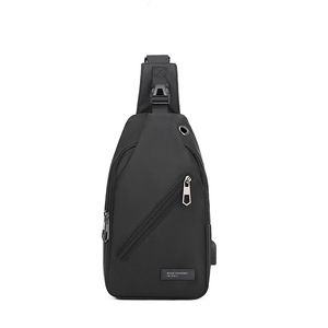 Customizable Logo Outdoor <b>Large</b> Capacity Crossbody Bag Men's Chest Bag Fashion Simple Trend Shoulder Bag Daily Use - Product Image 2