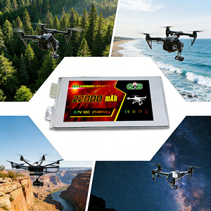 Batterie Lipo a stato semisolido ad alta densità energetica e alta tensione da 5000mAh, 5200mAh, 5500mAh, 3.7V, 3.8V, 3.95V per Droni - Product Image 4